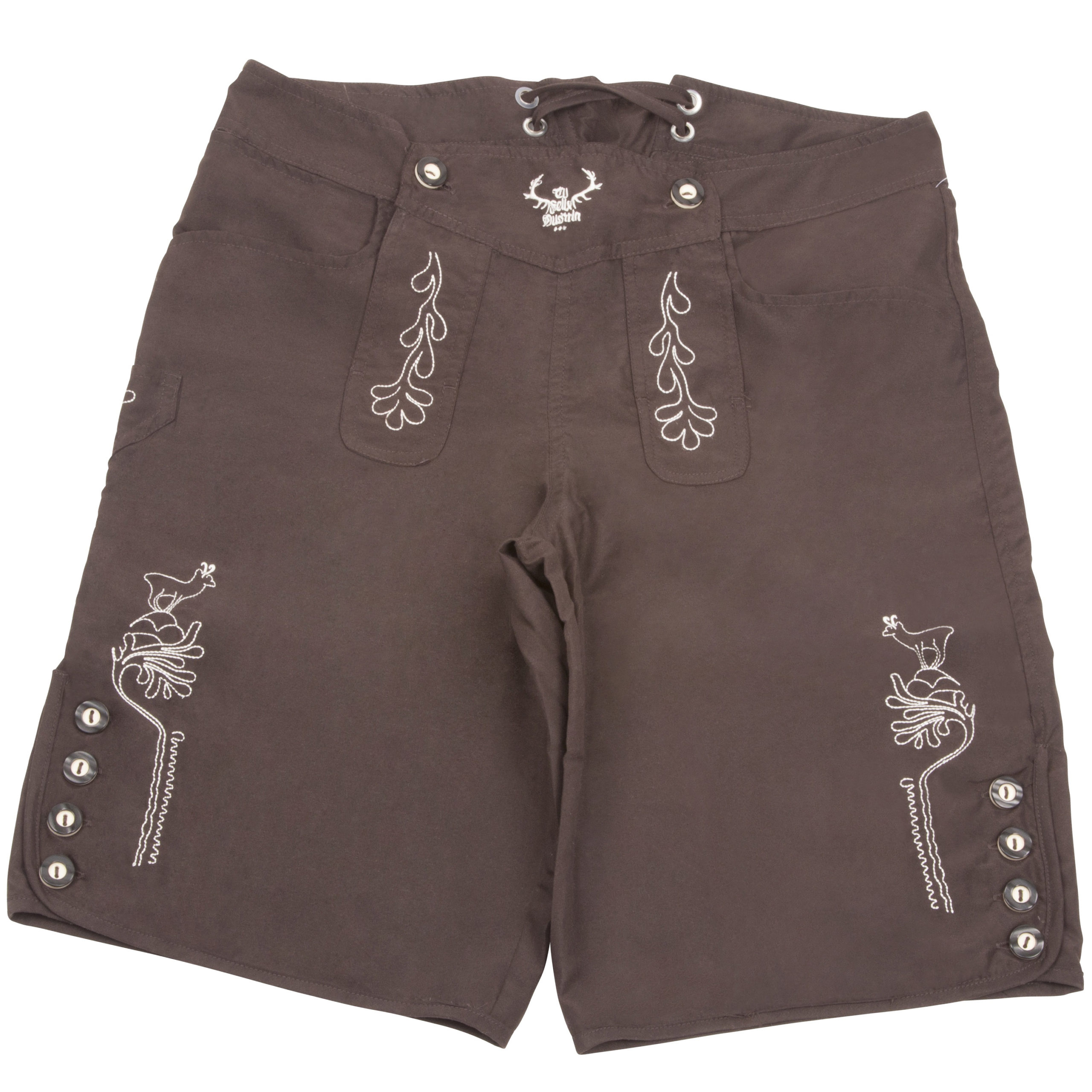 Herren Freizeitlederhose - braun