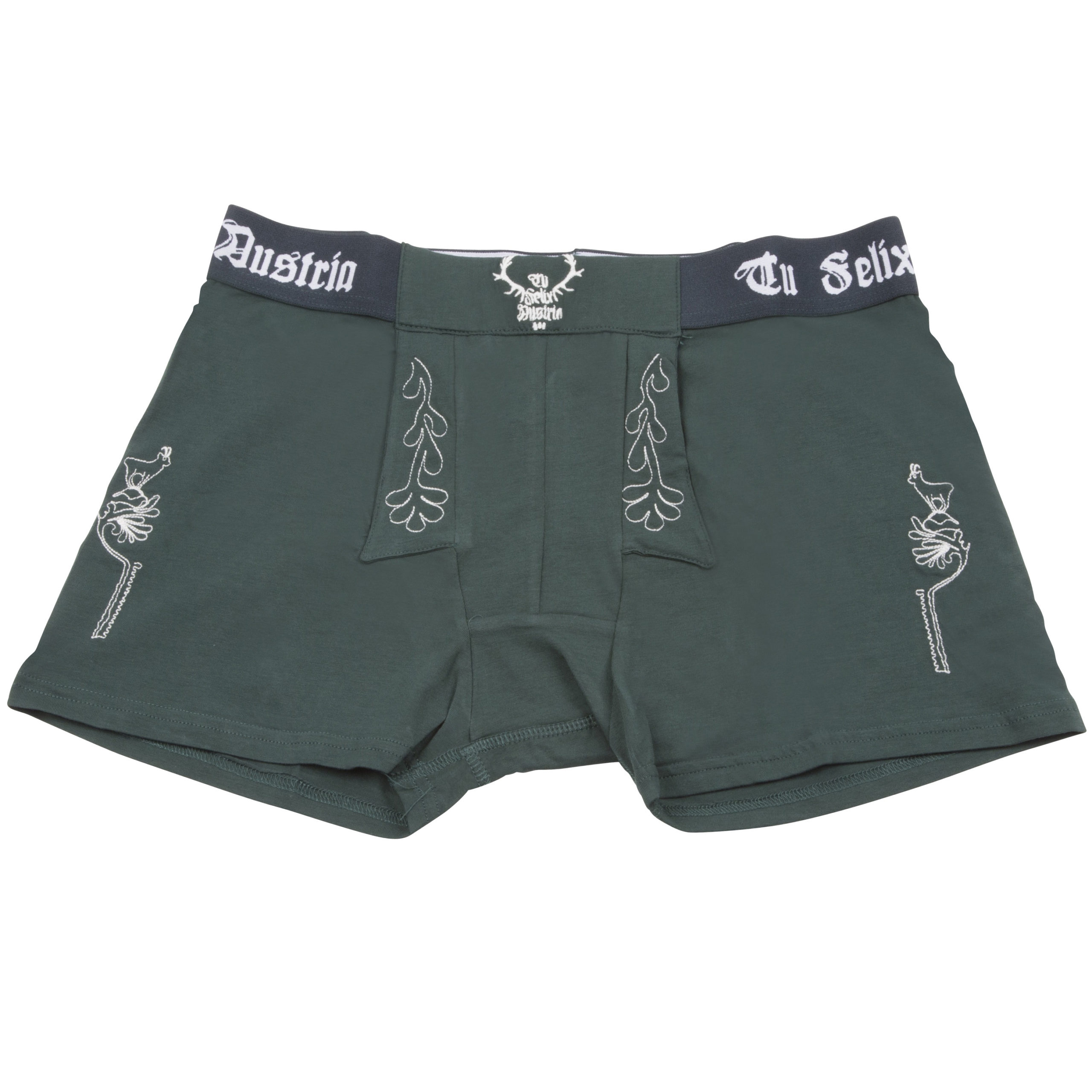 Herren Unterhose - grün