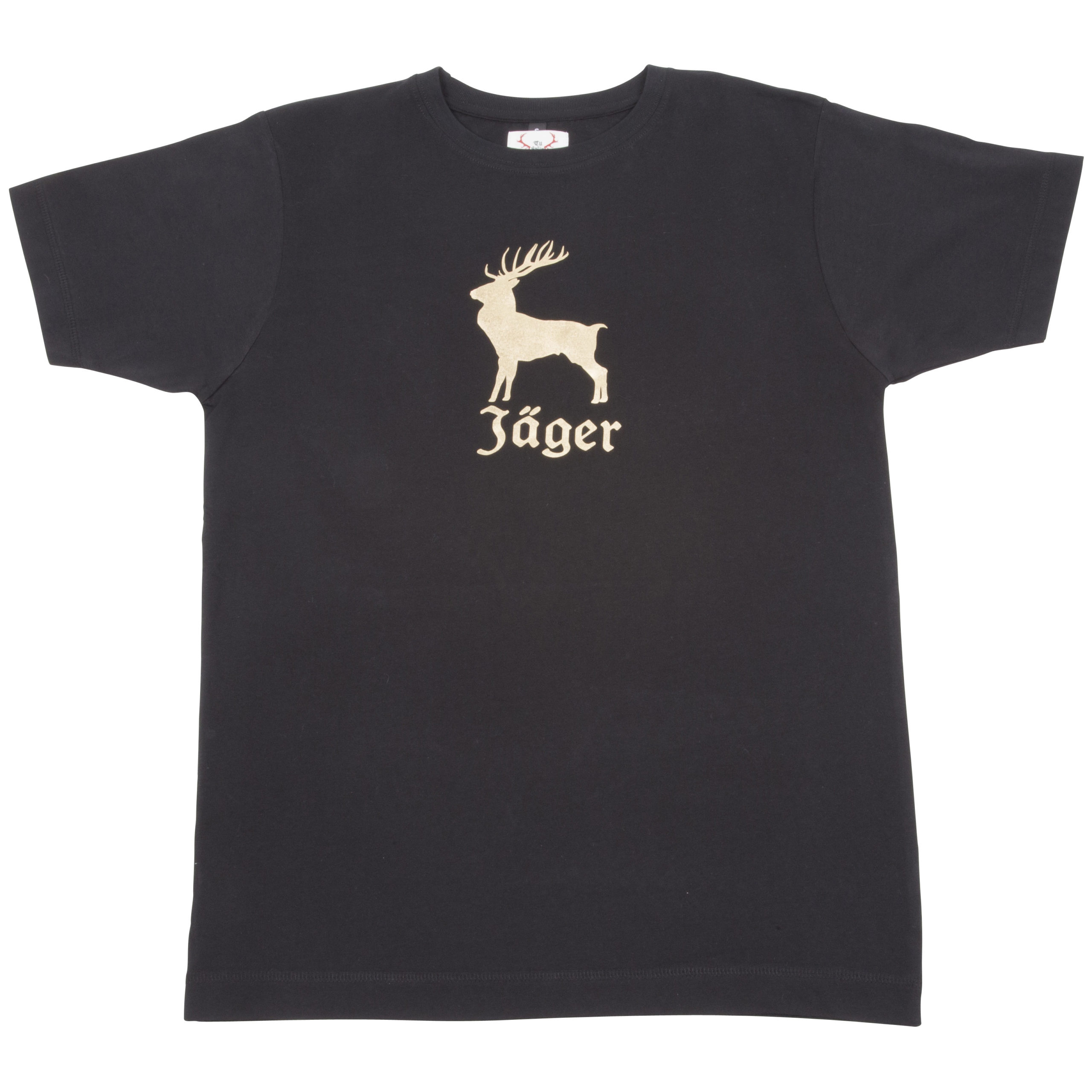 Herren T-Shirt "Jäger" - schwarz