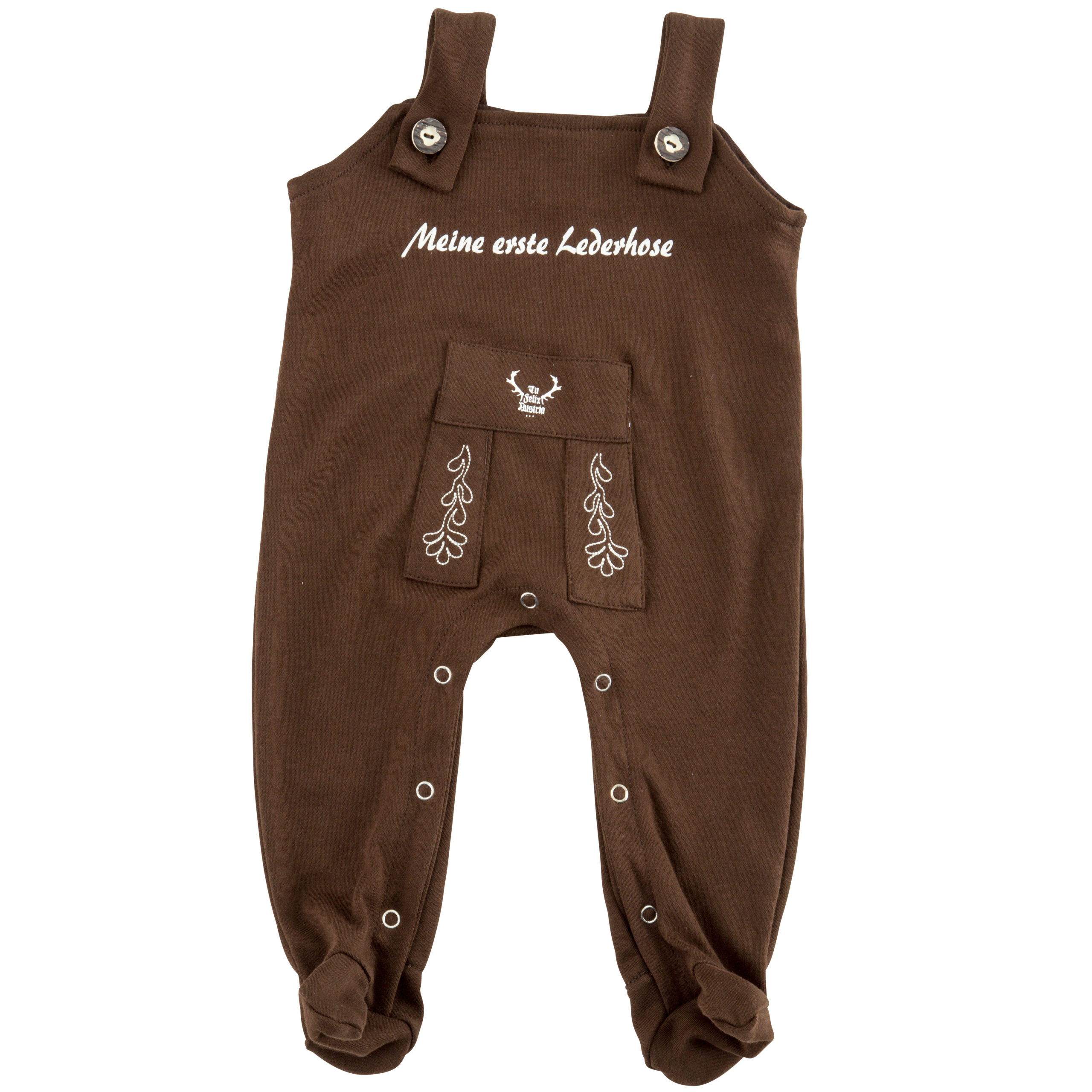Baby Lederhose mit Trägern